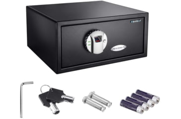 Image of Barska Biometric Fingerprint Safe, Black, 16.25x14.25x7in w/Memory AX11224