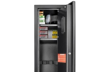 Image of Barska Biometric Rifle Safe Steel Shelf For Safe Model AX11652, Black, 6 x 8.5 x 0.5 in AF12640
