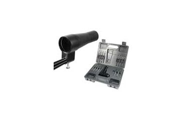 Image of Barska Iron Laser Boresighter Kit with Leather Case AW11254