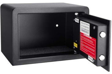 Image of Barska Compact Biometric Gun Safe, Black, 12x8x7.75in w/ Motorized Lock AX11620