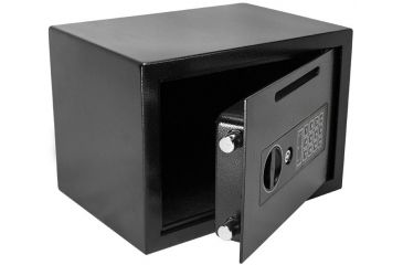 Image of Barska Compact Keypad Depository Safe, Black AX11934
