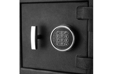 Image of Barska DX-300 Large Depository Keypad Safe, Anti-Fishing Baffles, 3 Steel Locking Bolts, Black AX12590
