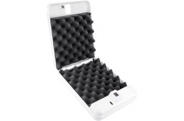 Image of Barska iBOX Portable Biometric Lock Box,White CB12776