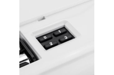 Image of Barska iBOX Portable Biometric Lock Box,White CB12776