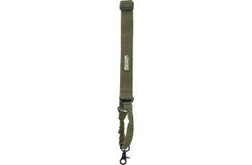Image of Barska Loaded Gear CX-100 Tactical Single Point Rifle Sling,OD Green BI12790