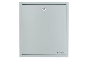 Image of Barska Multi-Purpose Drop Box - Key Lock, Includes 2 Keys, Gray, 11.5 x 3.5 x 13 in CB12712