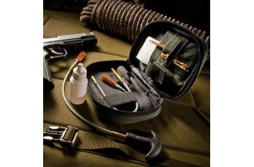 Image of Barska Pistol Cleaning Kit with Flexible Rod and Pouch AW11964