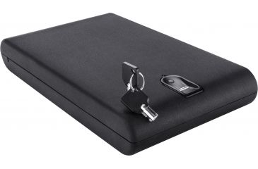 Image of Barska Portable Biometric Lock Box,Black CB12774