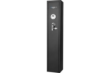 Image of USED Barska Quick-Access Biometric Rifle Safe, Matte Black, AX11652, EDEMO1, Condition Like New, Inspect and Rebox