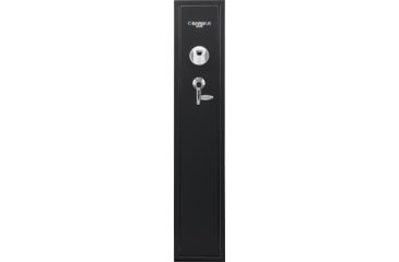 Image of Barska Quick-Access Biometric Rifle Safe, Matte Black, AX11652