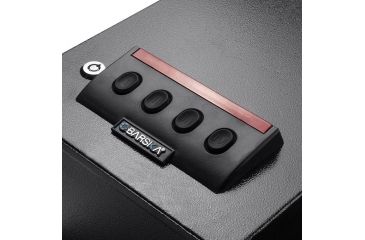 Image of Barska Quick Access Electronic Keypad Safe, Silent Access Mode, Black, Outer Dimensions - 10.5 x 8.5 x 4.5 in AX12432