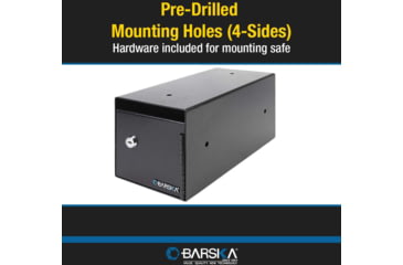 Image of Barska Single Key Depository Safe, Drop Slot, Black, Small, AX13676