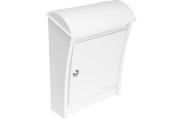 Image of Barska Small Locking Wall Mount Drop Box, White, Small, CB14076