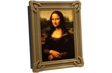 Image of Barska Wall Mount Picture Frame Safe, Key, Closed CB11800