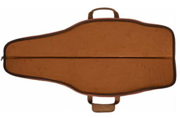 Image of Barton Bag Co. Palmetto Scoped Rifle Case 48 Field Tan-waxed Canvas/buffalo