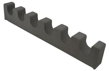 Image of BenchMaster Rifle Rest Six Gun Barrel Rest, Black &amp; Gray BMWRBR6