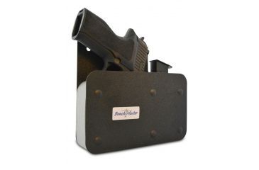 Image of BenchMaster Weapon Rack  - Single Gun Pistol Rack with Side Accessory Holder BMWRMSAHV