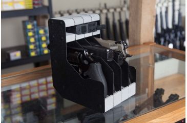 Image of BenchMaster WeaponRAC Four Gun Pistol Rest and Magazine BMWRM24