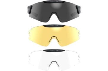 Image of Beretta Intermask Eyeglasses Interchange Fume/neutral/yllw