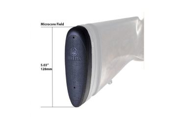 Image of Beretta Micro-Core Recoil Pad - Field, 25mm, Black, E73028