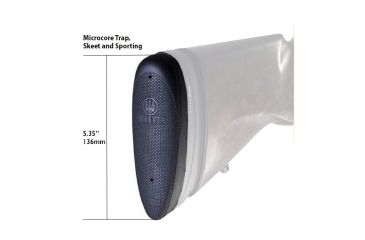 Image of Beretta Micro-Core Recoil Pad - Sporting, 28mm, Black, E73029