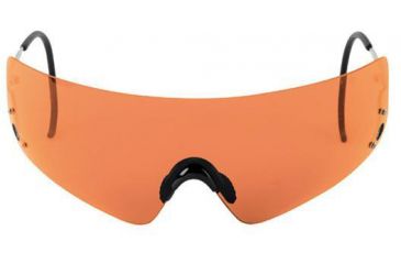 Image of Beretta Shooting Glasses With Orange Lenses Metal Frame With Hard Case Oca800020407