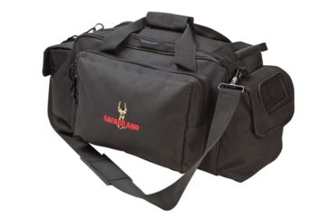 Image of Bianchi Safariland Shooters Range Bag Black With Safariland Logo