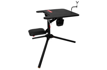 Image of Birchwood Casey BC-SWABNCH Swivel Action Shooting Bench Black BCSWABNCH