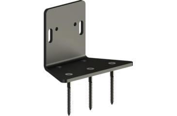 Image of Blac-Rac 4130-M Pump Shotgun Rack w/Lock, Black/Gray, Small, 4130-M