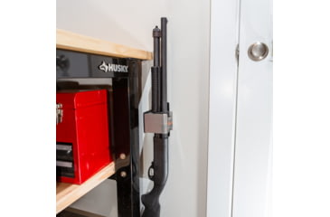 Image of Blac-Rac 4130-M Pump Shotgun Rack w/Lock, Black/Gray, Small, 4130-M
