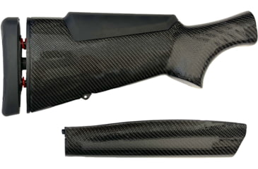 Image of Black River Manufacturing Benelli SBE/M2 Stock w/ Forend Set, Shiny Carbon Fiber, Small, BRSMX003
