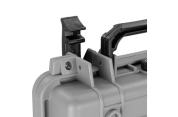 Image of BlackHawk 11.6in Waterproof Hard Single Gun Case with Foam, Gray, Compact, BH00010-GRA