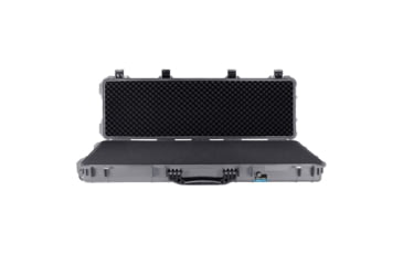 Image of BlackHawk 48in Waterproof Roller Hard Rifle Case w/ Foam, Gray, Large, BH00014-GRA