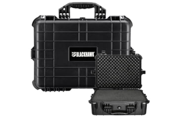 Image of BlackHawk Medium 20in Waterproof Gear/Gun Hard Case w/ Foam, Black, Large, BH00002