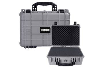 Image of BlackHawk Standard 16in Waterproof Protective Gear/Gun Case w/Foam, Gray, BH00035-GRA