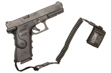 Image of BlackHawk Tactical Pistol Lanyard Coiled Black 90TPL1BK