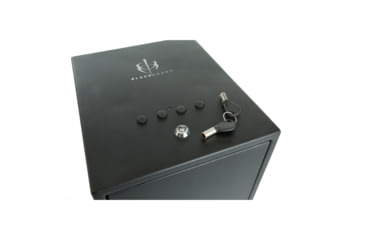 Image of Blackheart Double Gun Hard Pistol Vault, Black, 1601240