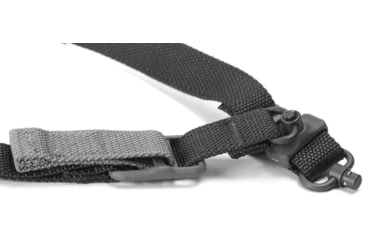 Image of Blue Force Gear Padded Vickers 221 Sling, Push Button Swivels, Black, VCAS-2TO1-PB-200-AA-BK-RTL