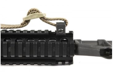 Image of Blue Force Gear Rail Mounted Fixed Loop, Black, RMFL-125-BK
