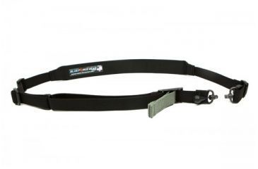 Image of Blue Force Gear Vickers 2-To-1 Sling, Red Swivel Version, Nylon Adjuster And Hardware, Black VCAS-2TO1-RED-125-AA-BK