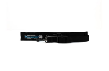 Image of Blue Force Gear Vickers 2-to-1 Padded Sling, RED Swivel Version w/Nylon Adjuster and Hardware, Black VCAS-2TO1-RED-200-AA-BK