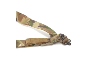 Image of Blue Force Gear Vickers 221 2-to-1 Padded Sling, Push Button Version w/Nylon Adjuster and Hardware, Multicam VCAS-2TO1-PB-200-AA-MC