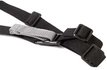 Image of Blue Force Gear Vickers One Sling for pistol caliber carbines, AR pistols, and other smaller weapons, 1in wide, Black, VCAS-100-OA-BK-RTL