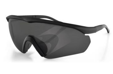 Image of Bobster Delta Ballistics Shooting Glasses, Z87, Black Frame, 3 Lens EDEL301