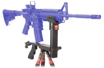 Image of BOGgear PSR Precision Shooting Rest In Use An Ar-Style Rifle