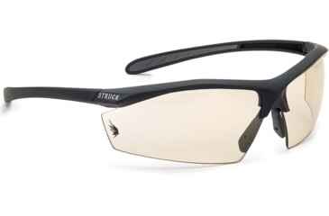 Image of Bolle Sentinel Tactical Shooting Glasses, Matte Black Frame, Copper Struck Edition Lens, PTSSENTC02