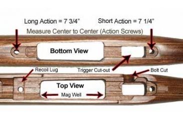 Image of Boyds Hardwood Gunstocks Featherweight Thumbhole Weatherby VG Long Action Factory Barrel Channel, Forest Camo 4V4331006110