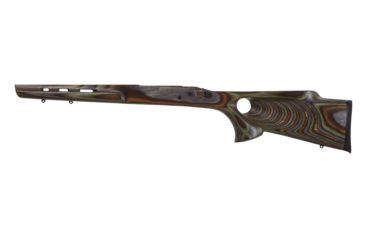 Image of Boyds Hardwood Gunstocks Featherweight Thumbhole Mossberg 4X4 Detachable Box Magazine Short Action Left Hand Stock Right Hand Action Factory Barrel Channel Forest Camo Finished, 38A634D07110