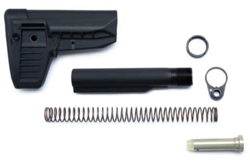 Image of Bravo Company MFG Bcmgunfighter Stock Kit Mod 1-sopmod-compartment, Black, - BCM-GFSK-MOD1-SPMD-BLK, BCM-GFSK-MOD1-SPMD-BLK