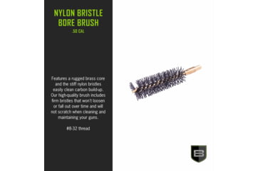 Image of Breakthrough Clean Technologies .50 Cal Nylon Bristle Bore Brush, BT-50NBB